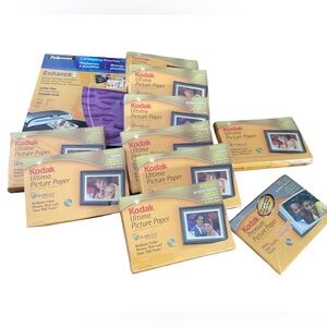 🎄 New Sealed Kodak Ultimate ColorLast Technology Photo Picture Paper Lot